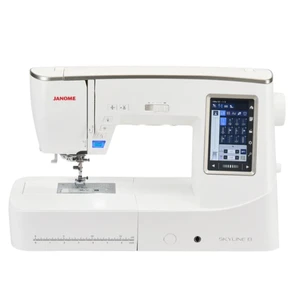 Janome Skyline S8 Sewing & Quilting Machine with extension table