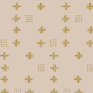 Art Gallery Fabrics - Charming One - Mudcloth - Wheat #cho-64109