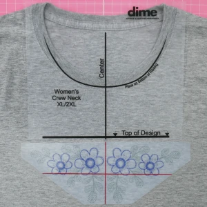 Dime Perfect Placement Kit for Center Chest 