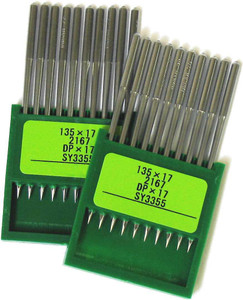 Organ Industrial 135-17 Needles (Quantity 100) - Size 140/22