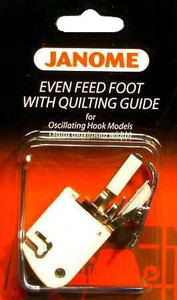 Janome Front-Load - Even Feed Foot with Quilt Guide