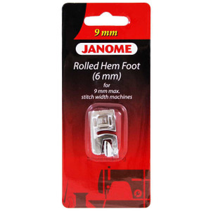 Janome 6mm Hemmer Foot for 9mm Machines