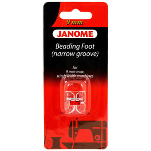 Janome Narrow Groove Beading Foot For 9mm Machines