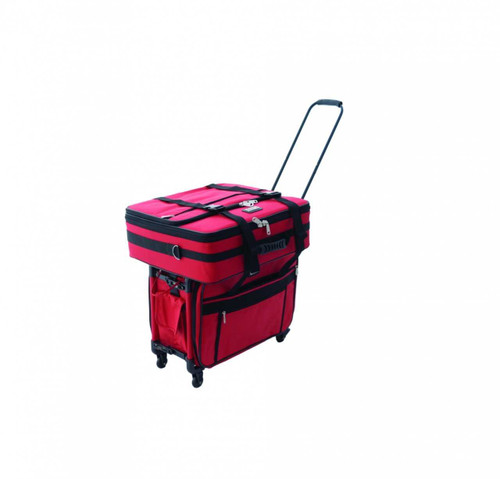 Tutto 19" Red Embroidery Project Bag