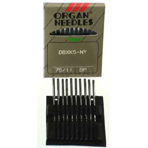 Janome Organ DBXK5-NY Size 75/11 BP Needles (10 Pack) 