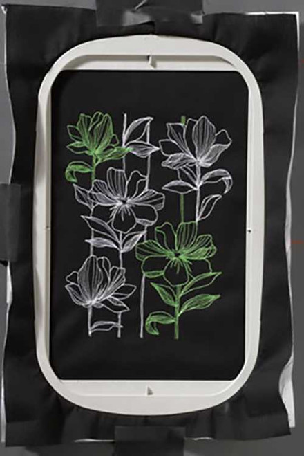 Brother SA447 Jumbo Embroidery Hoop 12 x 8 Fits NV6000D & Others Brother SA447 Jumbo Embroidery Hoop 12 x 8 Fits NV6000D & Others