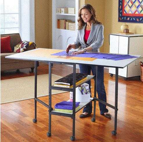 Sullivans Adjustable Home & Hobby Table Model 38431