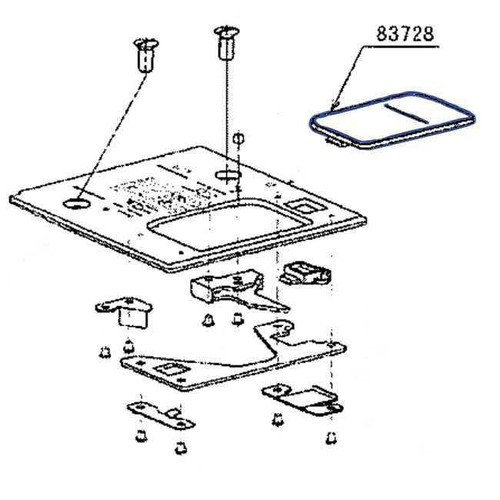 Juki Hook Cover Fits Models HZL-K65, HZL-K85 Juki Hook Cover Fits Models HZL-K65, HZL-K85