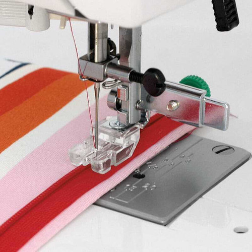 Janome Adjustable Concealed Zipper foot for Top and Front Load Machines Janome Adjustable Concealed Zipper foot for Top and Front Load Machines