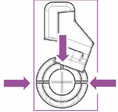 Janome High Shank Ruler Work Foot (QR) Janome High Shank Ruler Work Foot (QR)
