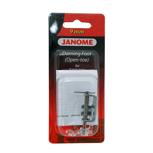 Janome Open-Toe Darning Foot for 9mm Machines Janome Open-Toe Darning Foot for 9mm Machines