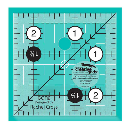 Creative Grids Quilt Ruler 2-1/2in Square