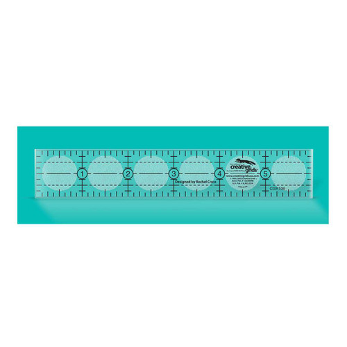 Creative Grids Quilt Ruler 1in x 6in