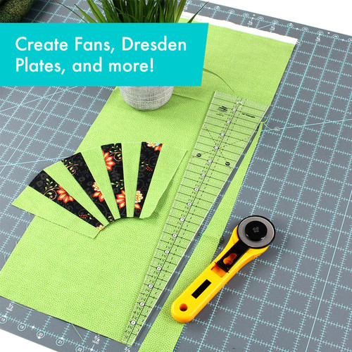 Creative Grids 10 Degree Triangle Ruler Creative Grids 10 Degree Triangle Ruler
