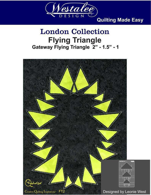 Sew Steady Flying Bell Curve Triangle Gateway Template Sew Steady Flying Bell Curve Triangle Gateway Template