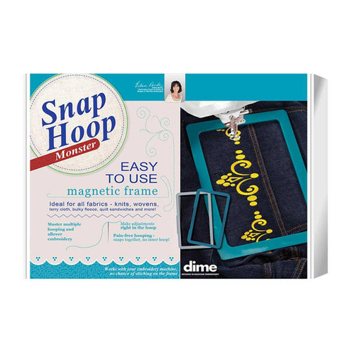Dime dime Snap Hoop Monster 8" X 8" for Janome & Elna Machines 