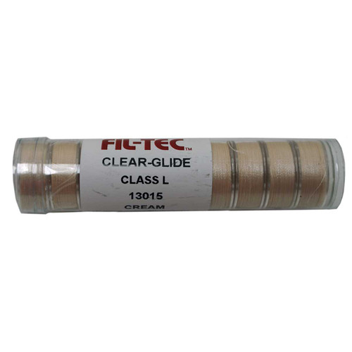 FIL-TEC Class L Prewound 120 Yard Poly Cream Bobbins FIL-TEC Class L Prewound 120 Yard Poly Cream Bobbins