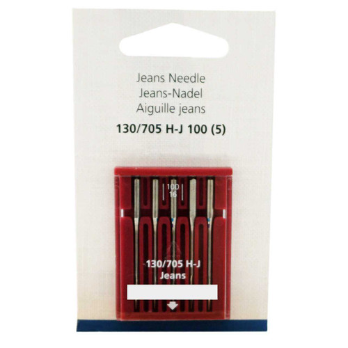 Bernette Jeans Needles Size 100/16 - 5 Pack