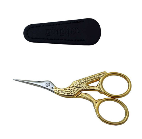 Gingher 3 1/2in Stork Embroidery Scissor Gingher 3 1/2in Stork Embroidery Scissor