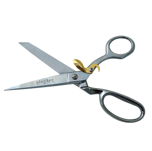 Gingher 8in Knife Edge Spring Action Dressmaker Shears Gingher 8in Knife Edge Spring Action Dressmaker Shears