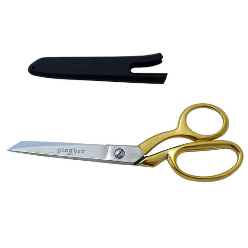Gingher 8in Gold-Handled Knife-edge Dressmaker Shears Gingher 8in Gold-Handled Knife-edge Dressmaker Shears