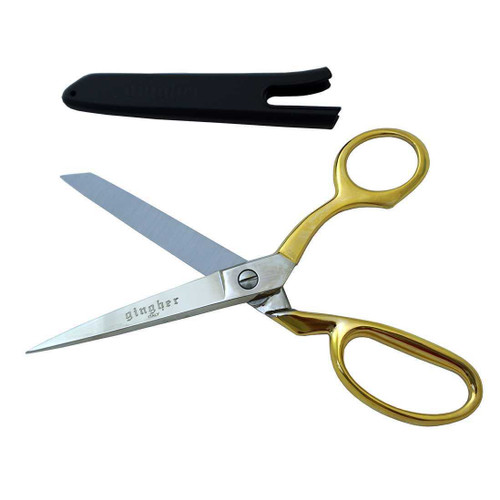 Gingher 8in Gold-Handled Knife-edge Dressmaker Shears Gingher 8in Gold-Handled Knife-edge Dressmaker Shears