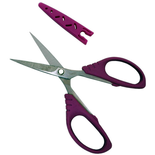 Double Curved Embroidery Scissor Large Loop 3 1/2in - 736370500405