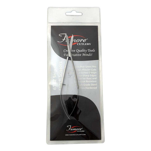 Famore Hook Blade EZ Stitch Snip 6in Famore Hook Blade EZ Stitch Snip 6in