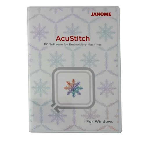 Janome AcuStitch Software (MC550E, MC14000,12000,11000,9900,S9,500E, 400E,MB7, MB4S) 