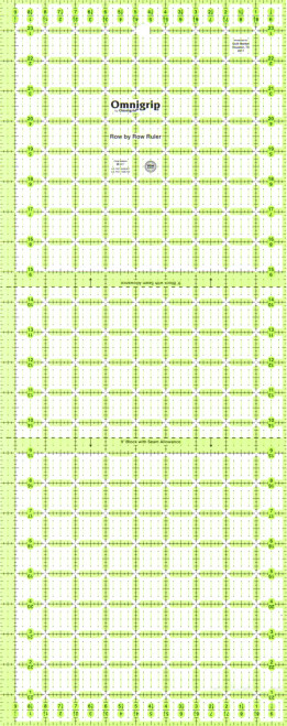 Omnigrid Ruler Row By Row 9-1/2in x 24in