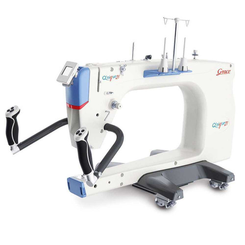 Grace Q'nique 21 Longarm Quilting Machine with Continuum II 10' Quilting Frame Grace Q'nique 21 Longarm Quilting Machine with Continuum II 10' Quilting Frame