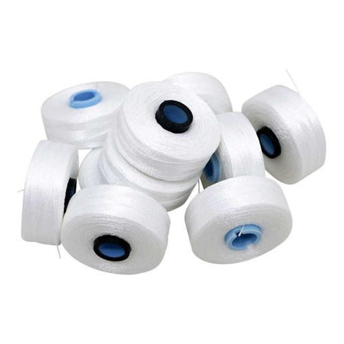 Fil-Tec Magna-Glide Delights Style M Jumbo 132yd Pre-wound Bobbins White 10 Jar Fil-Tec Magna-Glide Delights Style M Jumbo 132yd Pre-wound Bobbins White 10 Jar