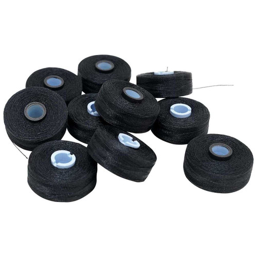 Fil-Tec Magna-Glide Delights Style M Jumbo 132yd Pre-wound Bobbins Black 10 Jar Fil-Tec Magna-Glide Delights Style M Jumbo 132yd Pre-wound Bobbins Black 10 Jar