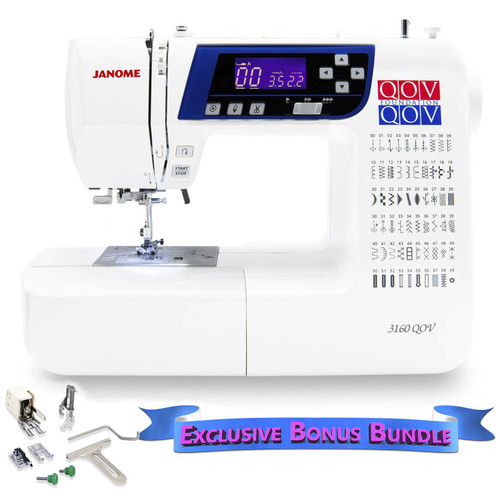 Janome 3160QOV Quilts of Valor Edition Sewing and Quilting Machine