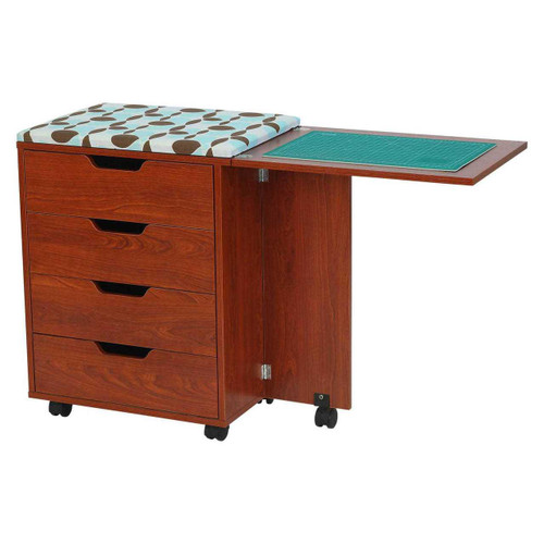 Arrow Shirley Four Drawer Storage Cabinet in Teak Arrow Shirley Four Drawer Storage Cabinet in Teak