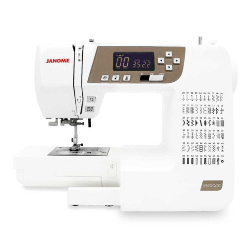 Janome 3160QDC-T Sewing and Quilting Machine with Bonus Quilt Kit! - Open Box Sale Janome 3160QDC-T Sewing and Quilting Machine with Bonus Quilt Kit! - Open Box Sale