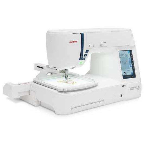 Janome Skyline S9 Indigo Sewing and Embroidery Machine