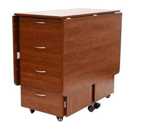 Kangaroo Kabinets - Kookaburra Sewing Cabinet in Teak Kangaroo Kabinets - Kookaburra Sewing Cabinet in Teak