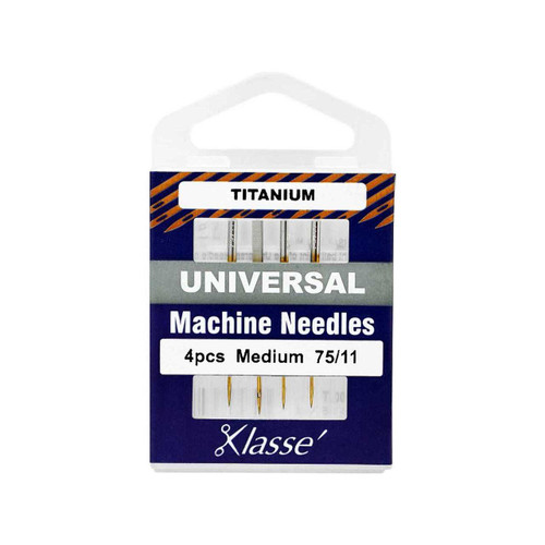 Klasse Titanium Universal 75/11 Pack of 4 Needles