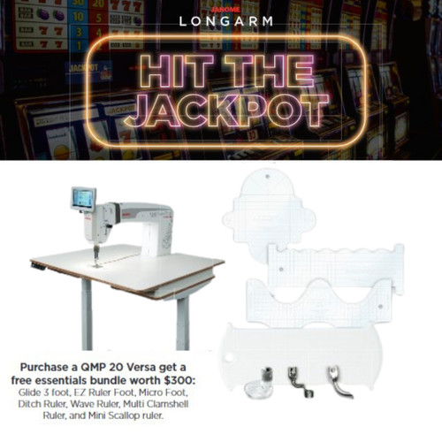 Janome Quilt Maker Pro Versa 20 Stationary Quilter