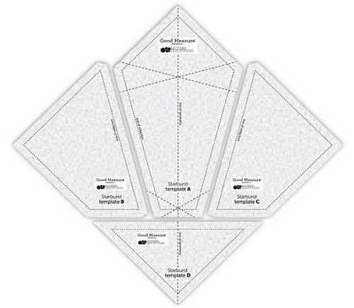 Good Measure Modern Quilt Studio Starburst Templates