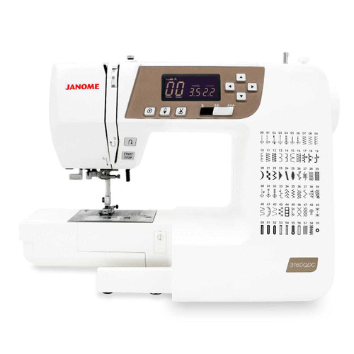 Janome 3160QDC-T Sewing and Quilting Machine with Bonus Quilt Kit! - Refurbished Janome 3160QDC-T Sewing and Quilting Machine with Bonus Quilt Kit! - Refurbished