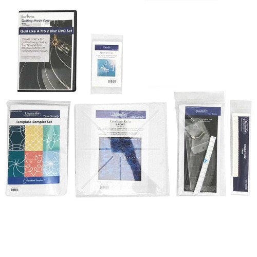 Brother High Shank Ruler Foot Starter Kit for Free Motion Quilting Brother High Shank Ruler Foot Starter Kit for Free Motion Quilting