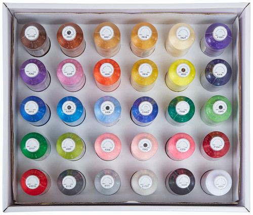 Dime Exquisite Thread Assortment 30 Pack 5M Spools