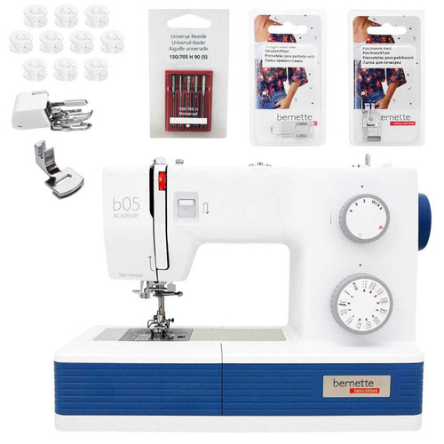 Bernette B05 Academy Sewing Machine with Bonus Bundle