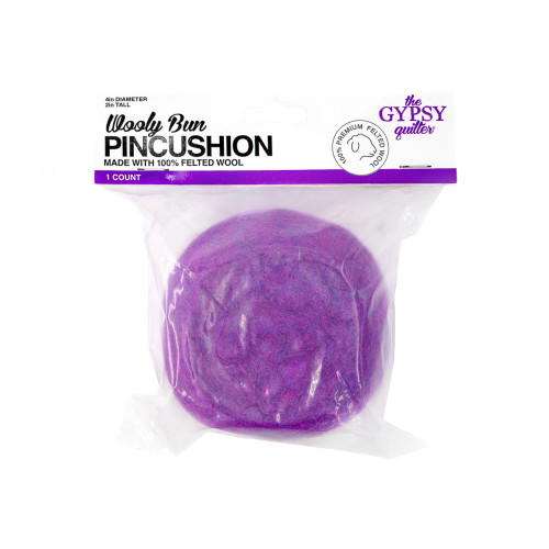 The Gypsy Quilter Wooly Bun Pincushion
