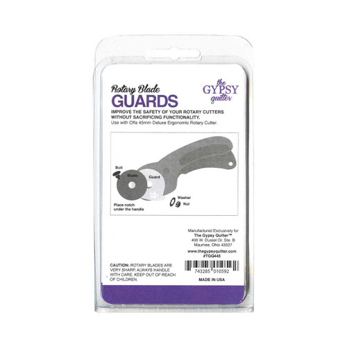 The Gypsy Quilter Rotary Blade Guards 45mm for RTY2DX The Gypsy Quilter Rotary Blade Guards 45mm for RTY2DX