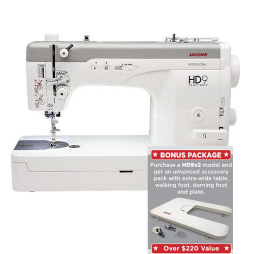 Janome HD9 High Speed Mid-Arm Sewing Machine V2