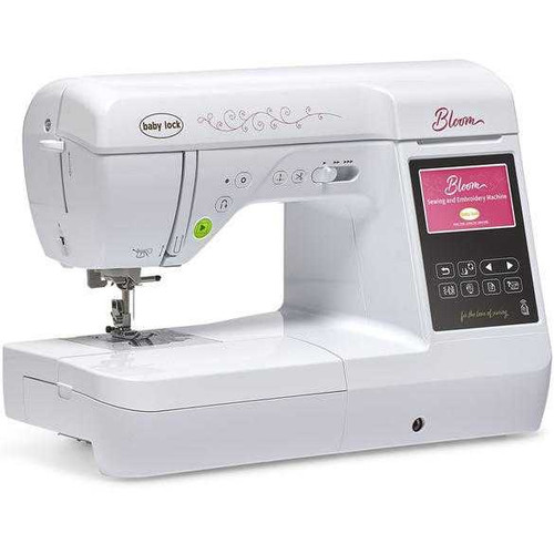 Baby Lock Bloom Embroidery & Sewing Machine with Premier Package Baby Lock Bloom Embroidery & Sewing Machine with Premier Package