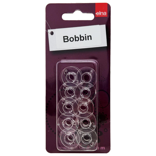  Elna 10 pack Plastic Bobbins 